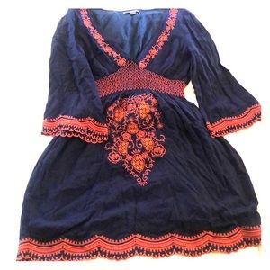 Forever 21 Embroidered dress